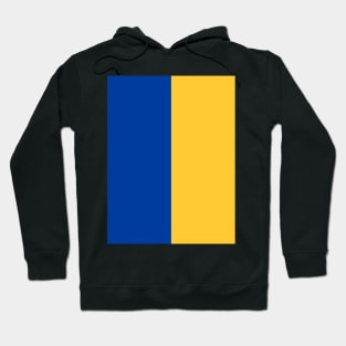 Leeds Blue & Yellow 1998 Half & Half Away Hoodie